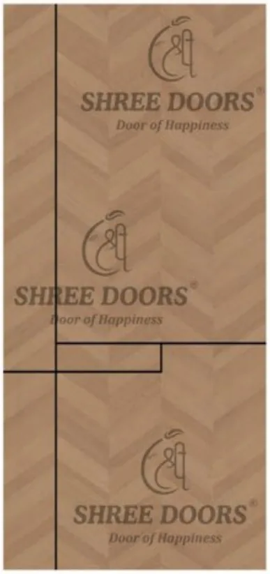 Eco Shine Designer Laminated Doors Door - Model SLD 08