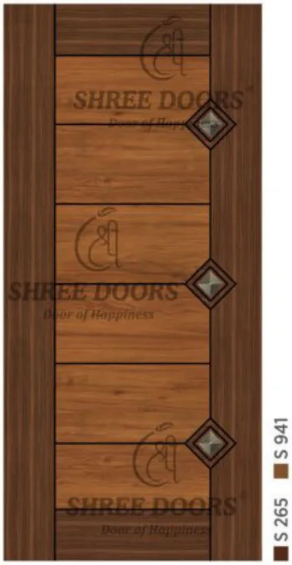 Eco Shine Gubbi Laminated Doors Door - Model CP 1002