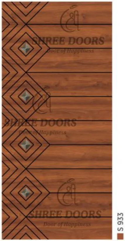 Eco Shine Gubbi Laminated Doors Door - Model CP 1006