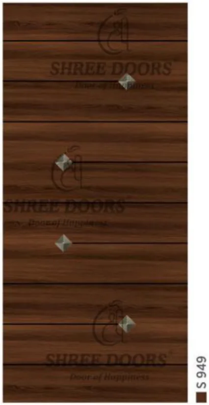 Eco Shine Gubbi Laminated Doors Door - Model CP 1007
