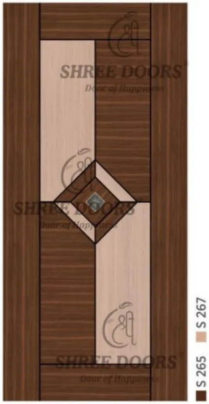 Eco Shine Gubbi Laminated Doors Door - Model CP 1008