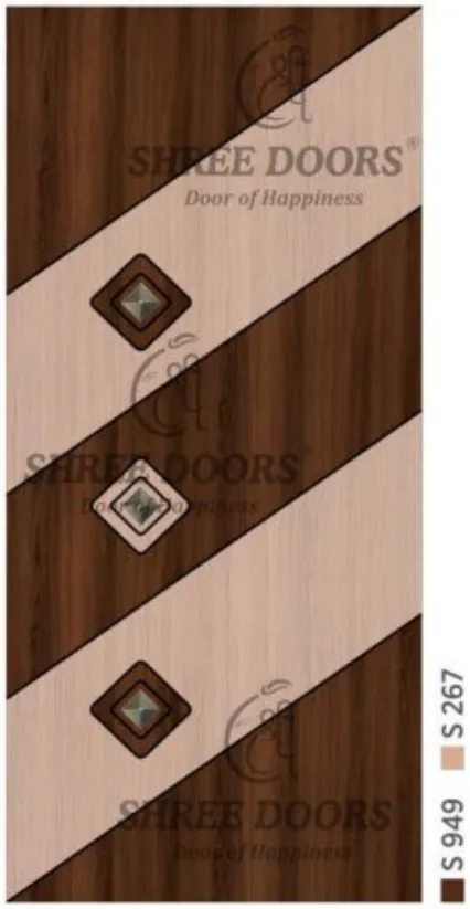 Eco Shine Gubbi Laminated Doors Door - Model CP 1009