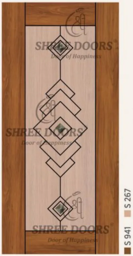 Eco Shine Gubbi Laminated Doors Door - Model CP 1014