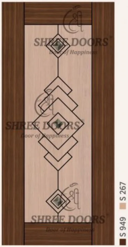 Eco Shine Gubbi Laminated Doors Door - Model CP 1019