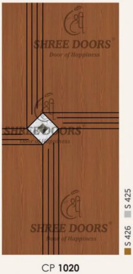 Eco Shine Gubbi Laminated Doors Door - Model CP 1020