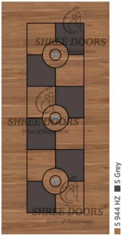 Eco Shine Gubbi Laminated Doors Door - Model CP 1022