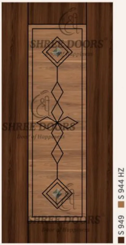 Eco Shine Gubbi Laminated Doors Door - Model CP 1030