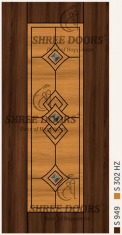 Eco Shine Gubbi Laminated Doors Door - Model CP 1031