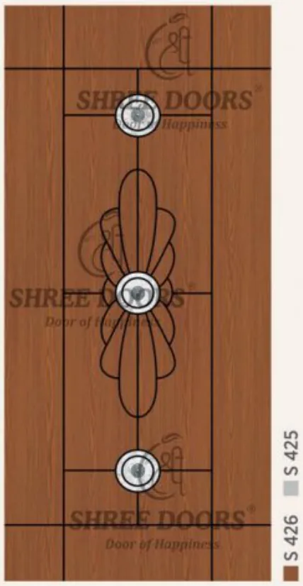 Eco Shine Gubbi Laminated Doors Door - Model CP 1032