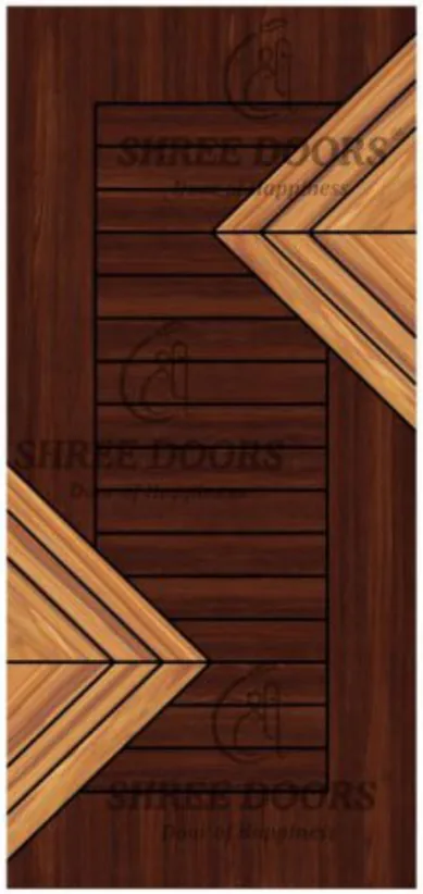 Eco Shine HD U Lam Doors Door - Model HD 09