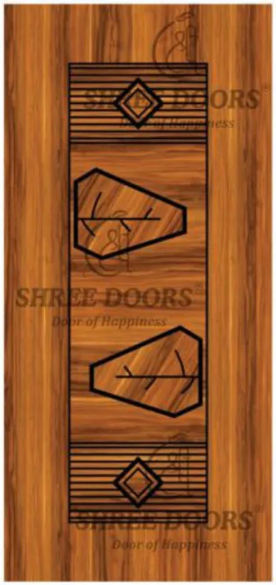 Eco Shine HD U Lam Doors Door - Model HD 17