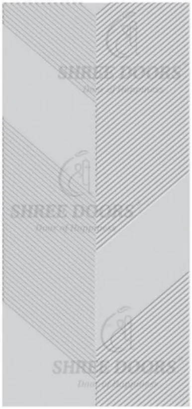 Eco Shine HMR Primer Coated Doors Door - Model SHPC 402*