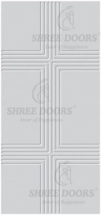 Eco Shine HMR Primer Coated Doors Door - Model SHPC 413*