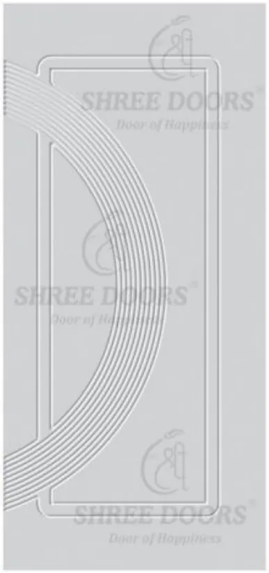 Eco Shine HMR Primer Coated Doors Door - Model SHPC 414*