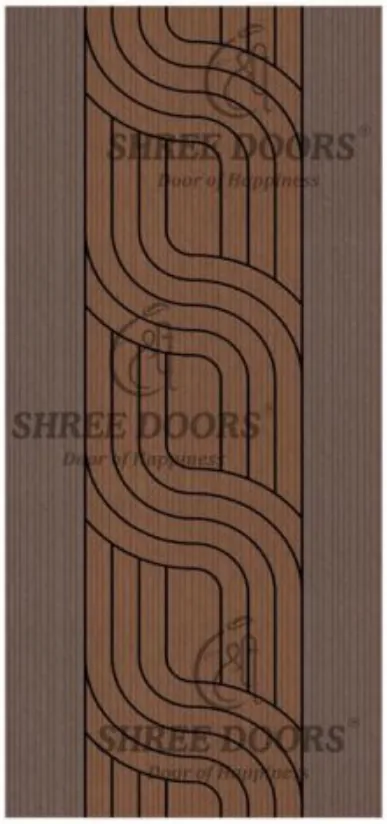 Eco Shine Korian PVC Doors Door - Model SKP 02
