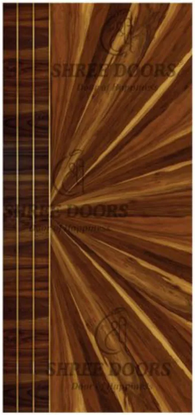 Eco Shine Korian PVC Doors Door - Model SKP 06