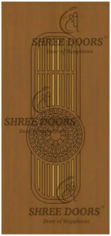 Eco Shine Korian PVC Doors Door - Model SKP 09