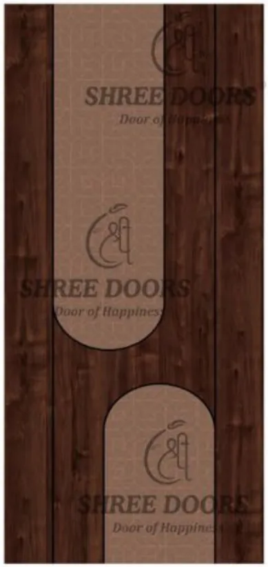 Eco Shine Korian PVC Doors Door - Model SKP 10