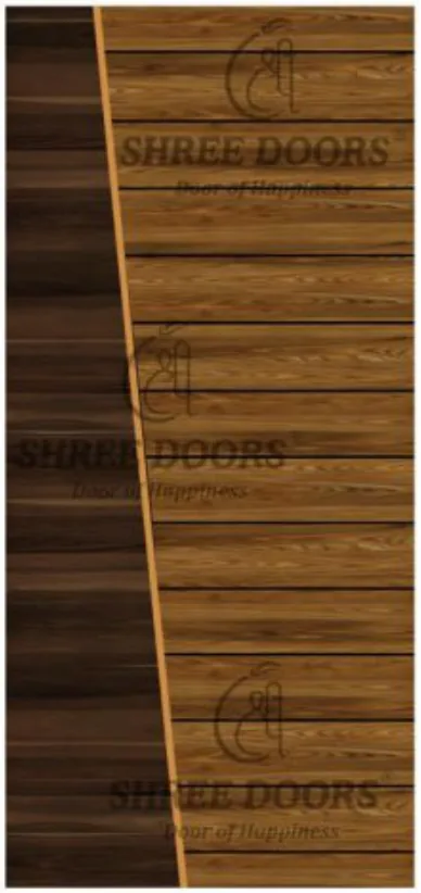 Eco Shine Korian PVC Doors Door - Model SKP 12