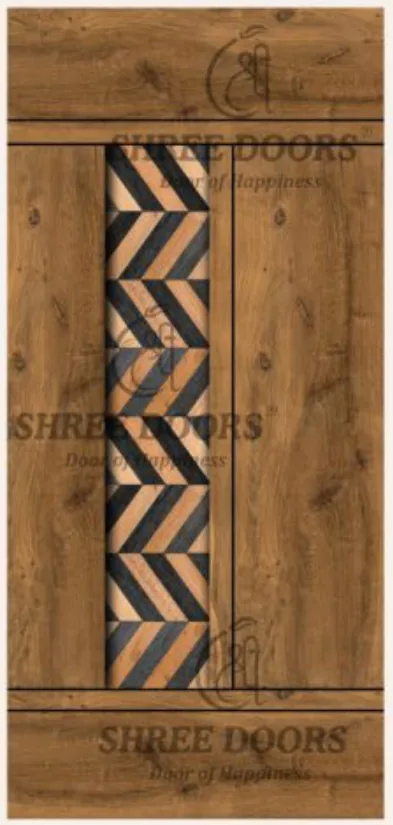 Eco Shine Korian PVC Doors Door - Model SKP 14