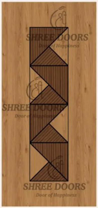 Eco Shine Korian PVC Doors Door - Model SKP 15