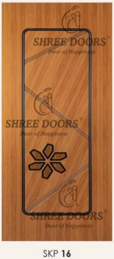 Eco Shine Korian PVC Doors Door - Model SKP 16