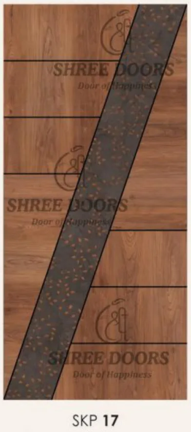 Eco Shine Korian PVC Doors Door - Model SKP 17