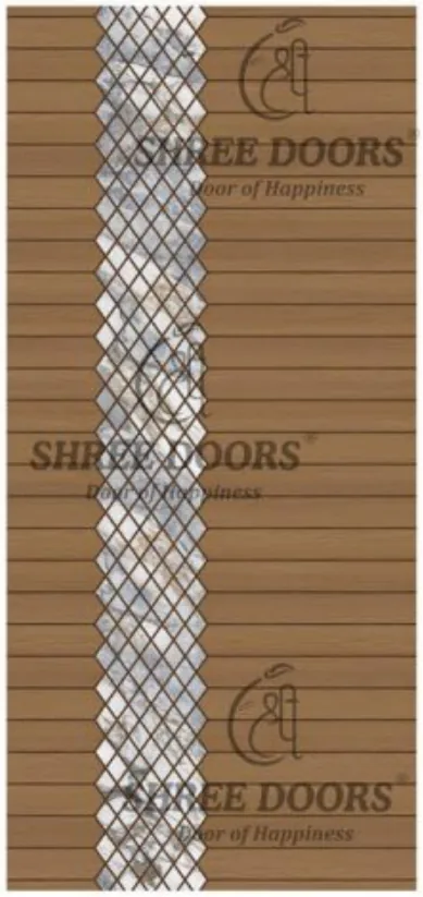 Eco Shine Korian PVC Doors Door - Model SKP 22