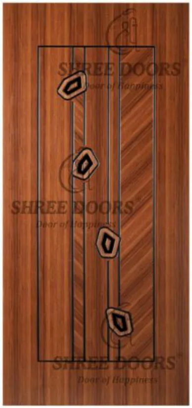 Eco Shine Korian PVC Doors Door - Model SKP 23