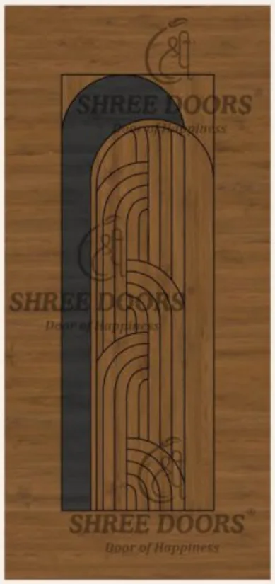 Eco Shine Korian PVC Doors Door - Model SKP 26