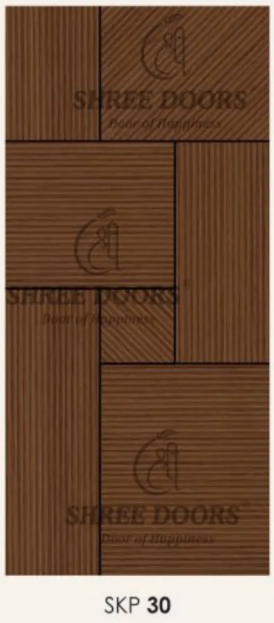 Eco Shine Korian PVC Doors Door - Model SKP 30