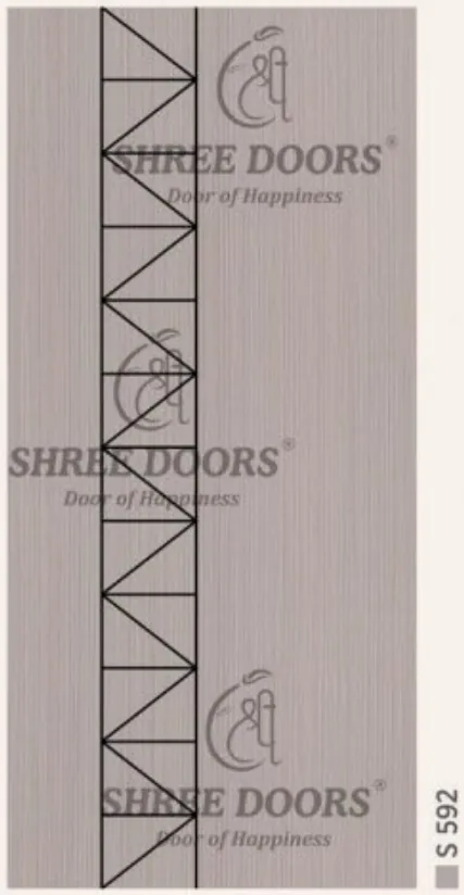 Eco Shine Laminated Doors Door - Model CP 102