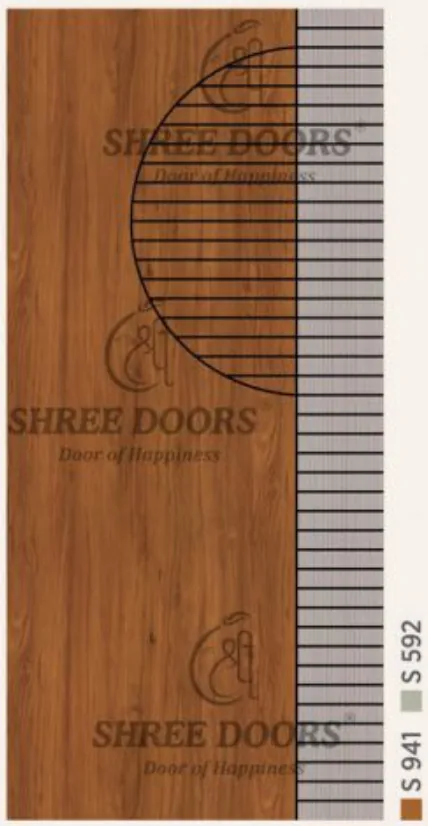 Eco Shine Laminated Doors Door - Model CP 105
