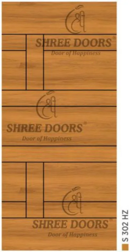 Eco Shine Laminated Doors Door - Model CP 110