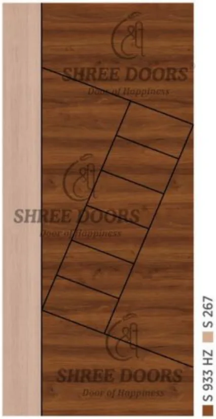 Eco Shine Laminated Doors Door - Model CP 118