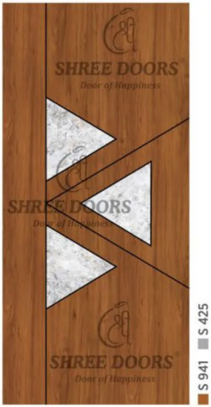 Eco Shine Laminated Doors Door - Model CP 123