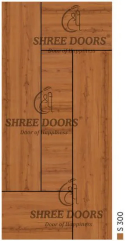 Eco Shine Laminated Doors Door - Model CP 13
