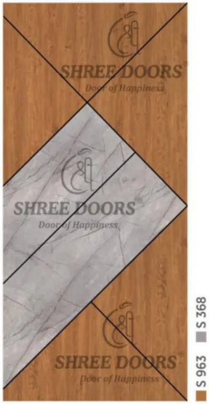 Eco Shine Laminated Doors Door - Model CP 19