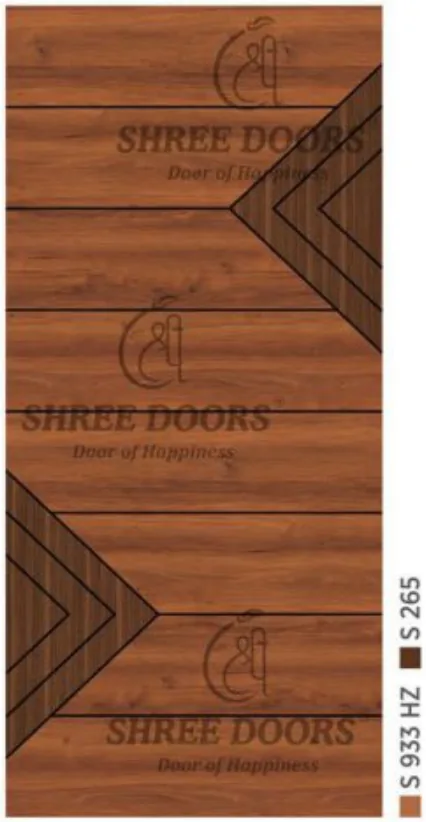 Eco Shine Laminated Doors Door - Model CP 25