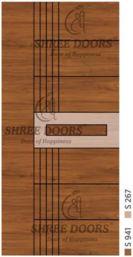 Eco Shine Laminated Doors Door - Model CP 27