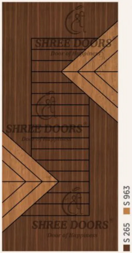 Eco Shine Laminated Doors Door - Model CP 34