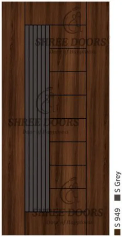 Eco Shine Laminated Doors Door - Model CP 38
