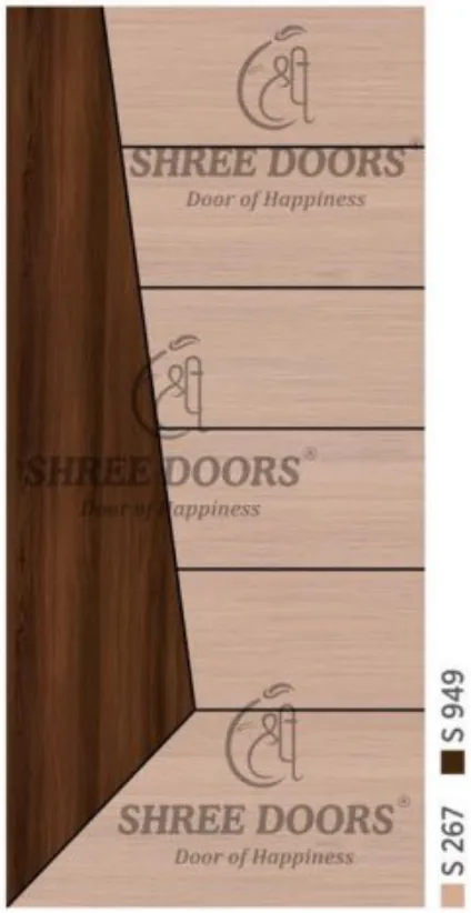 Eco Shine Laminated Doors Door - Model CP 42