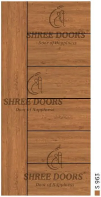 Eco Shine Laminated Doors Door - Model CP 43