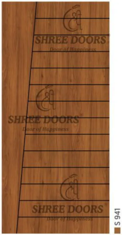 Eco Shine Laminated Doors Door - Model CP 44