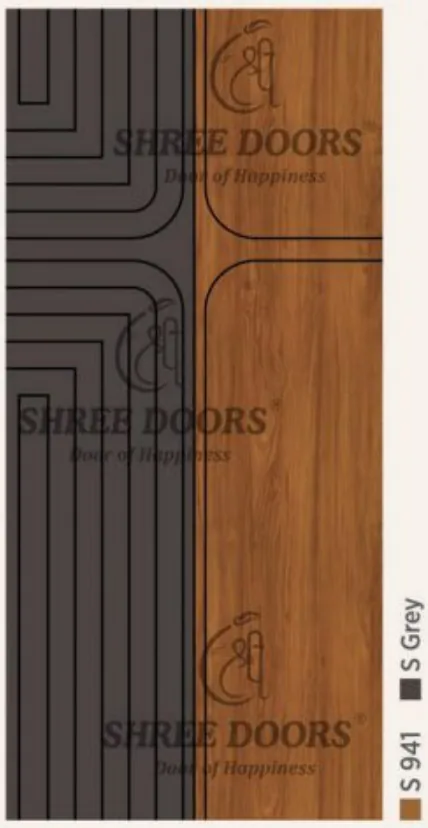 Eco Shine Laminated Doors Door - Model CP 55
