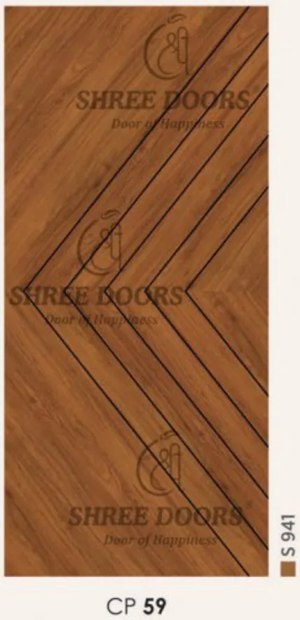Eco Shine Laminated Doors Door - Model CP 59
