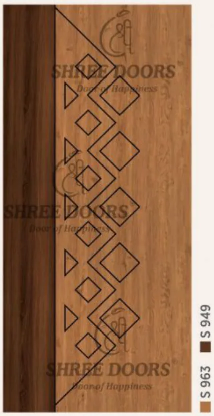 Eco Shine Laminated Doors Door - Model CP 60