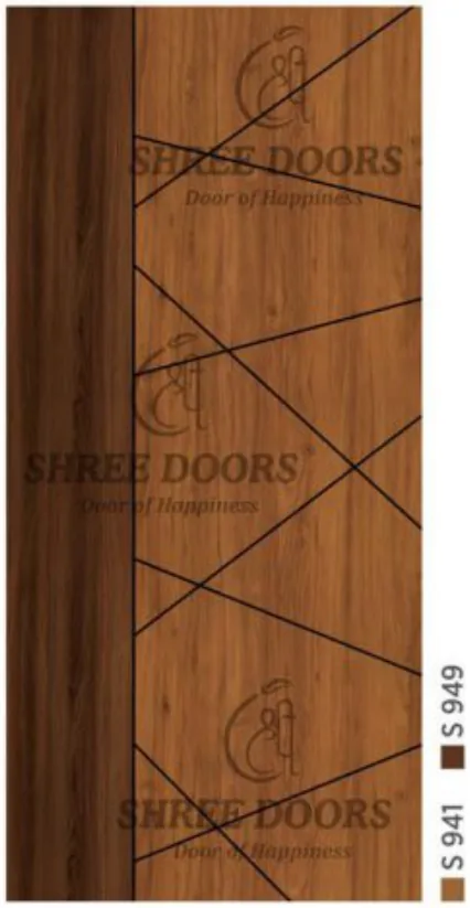 Eco Shine Laminated Doors Door - Model CP 62