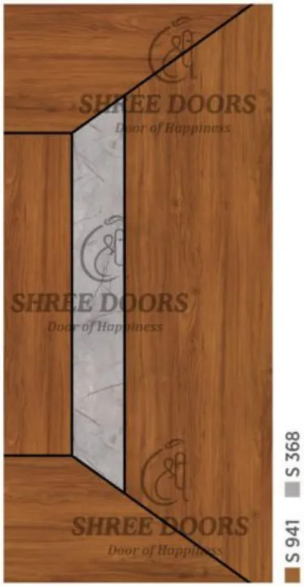 Eco Shine Laminated Doors Door - Model CP 63